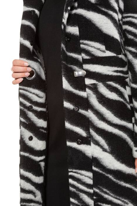 Mantel, Wollmischung, Zebra Design, selection | Mode, Damen Mantel, Wollmischung, Zebra Design, selection | Mode, Damen