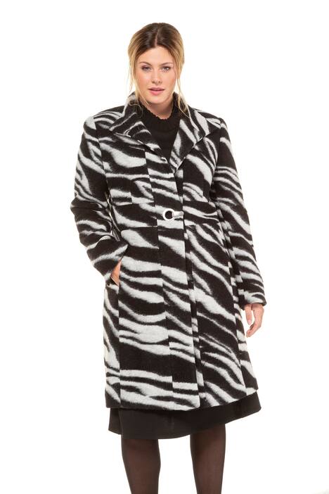 Mantel, Wollmischung, Zebra Design, selection | Mode, Damen Mantel, Wollmischung, Zebra Design, selection | Mode, Damen