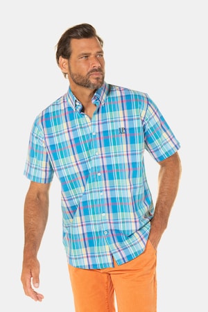 Duże rozmiary Koszule, mężczyzna, niebieskie, rozmiar: XXL, bawełna, JP1880