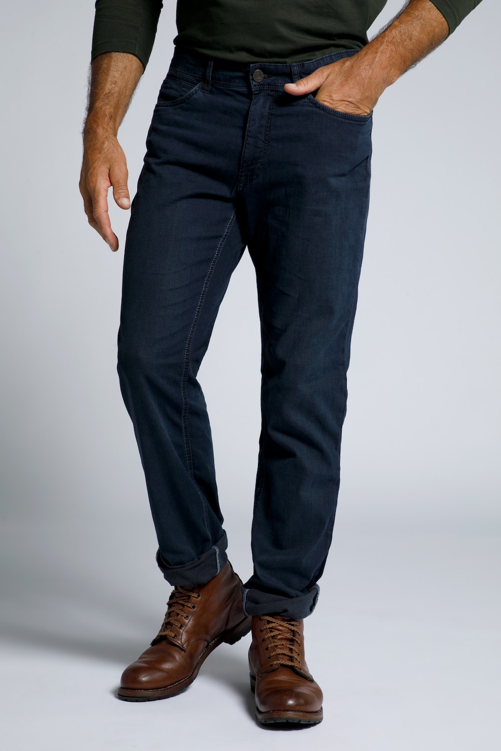 Grote Maten lightweight jeans, Heren, blauw, Maat: 64, Katoen/Polyester, JP1880