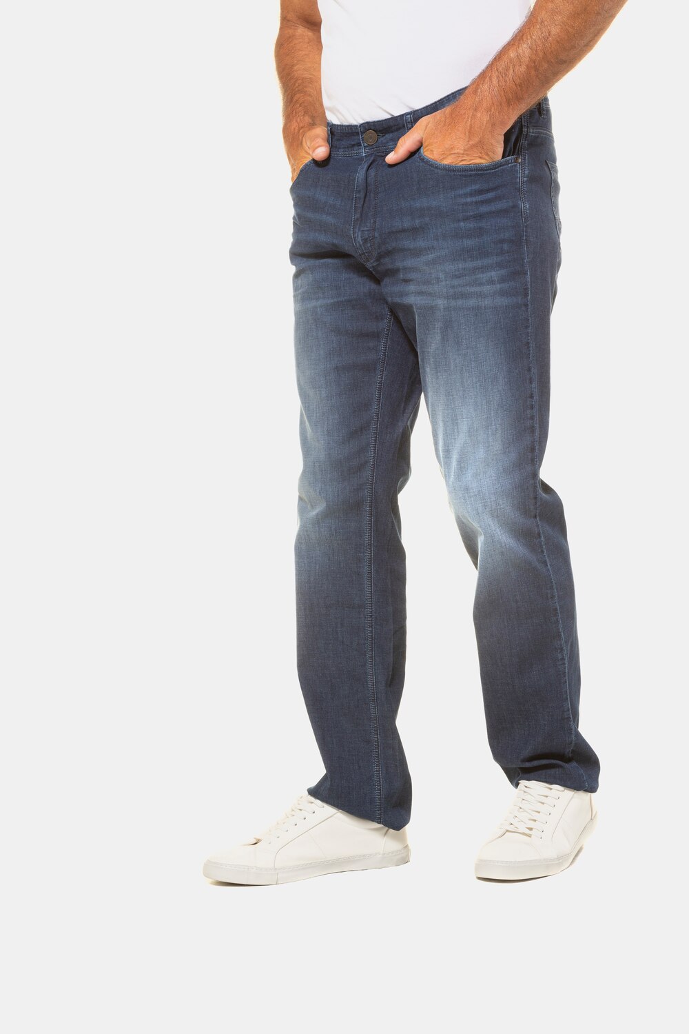 Grote Maten lightweight jeans, Heren, blauw, Maat: 29, Katoen/Polyester, JP1880