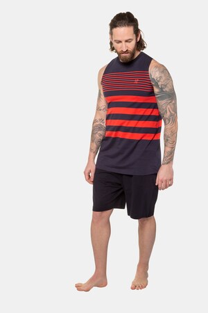 Duże rozmiary Sportowa koszulka, mężczyzna, marynarski granat, rozmiar: 5XL, bawełna, JP1880