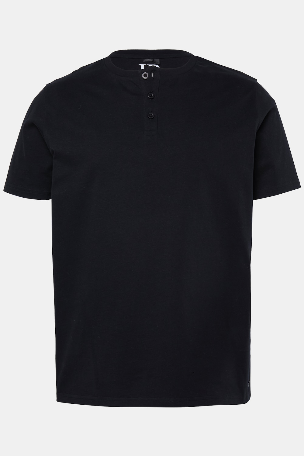 Henley, Basic, Knopfleiste, Halbarm, bis 8 XL