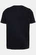 Henley, basic, knoopsluiting, korte mouwen