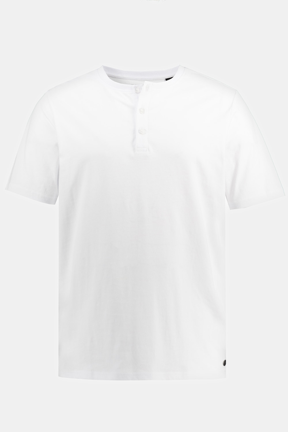 JP1880 Henley, Basic, Knopfleiste, Halbarm, bis 7 XL