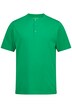 Henley tričko, kolekce Basic, knoflíková léga, krátké rukávy