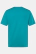 Henley, basic, knoopsluiting, korte mouwen