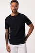 T-shirt Henley, collection Basic. Manches courtes et patte de boutonnage