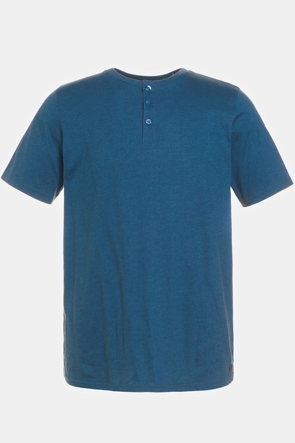 JP1880 Henley, Basic, Knopfleiste, Halbarm, bis 7 XL