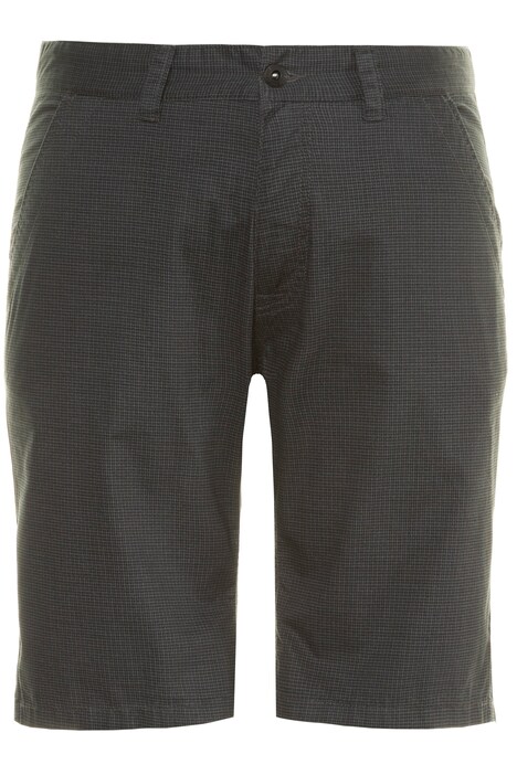Chino bermudy, drobné káro, Regular střih