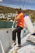 Pantalon aspect jean, 4 poches, coupe Relaxed Fit