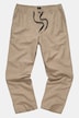 Pantalon en lin mélangé. Taille élastique. Coupe Basic Fit
