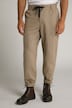 Pantalon en lin mélangé. Taille élastique. Coupe Basic Fit