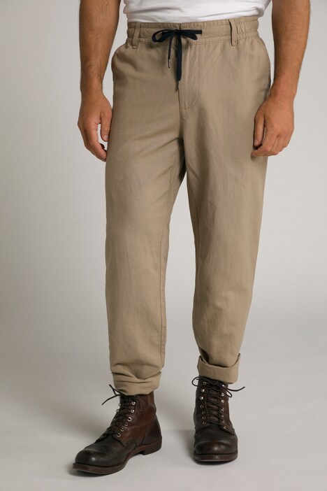 Pantalon D'été En Lin Ample Pour Ado - Coupe Fluide, Taille élastique - Léger Et Décontracté - Taille Unique Grande