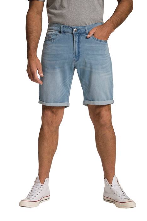 Džínové bermudy, pohodlná móda, džínové, 5 kapes, strečové