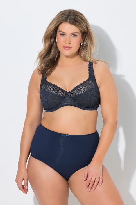 Bügel-BH, Blütenspitze, Vollspitze, Cup B - E