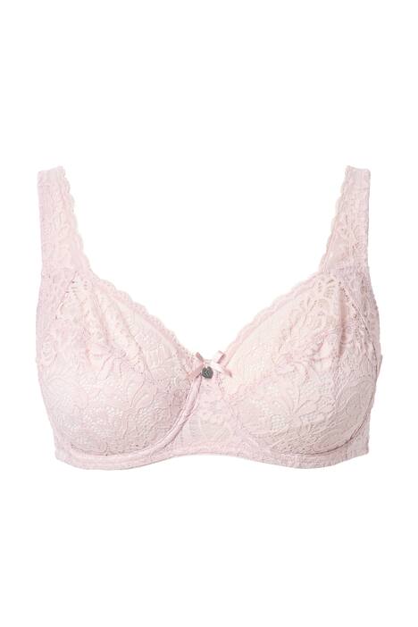 Podprsenka s kosticemi, květovaná krajka, plná krajka, košíčky C-E