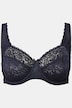 Bygel-BH helt i blommönstrad spets, kupa C-E