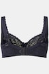 Bygel-BH helt i blommönstrad spets, kupa C-E