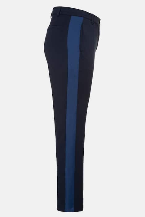 Hose Mandy, Galonstreifen, Komfortbund, weit, gerade