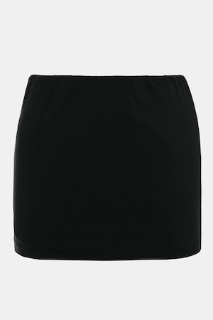 Duże rozmiary Przedłużka T-shirtu, damska, czarna, rozmiar: 42/44, bawełna/elastan, Ulla Popken
