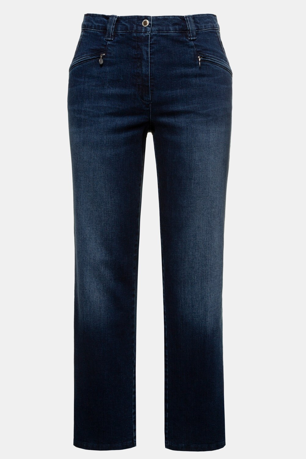 Grote Maten Jeans Mony, Dames, blauw, Maat: 124, Katoen, Ulla Popken