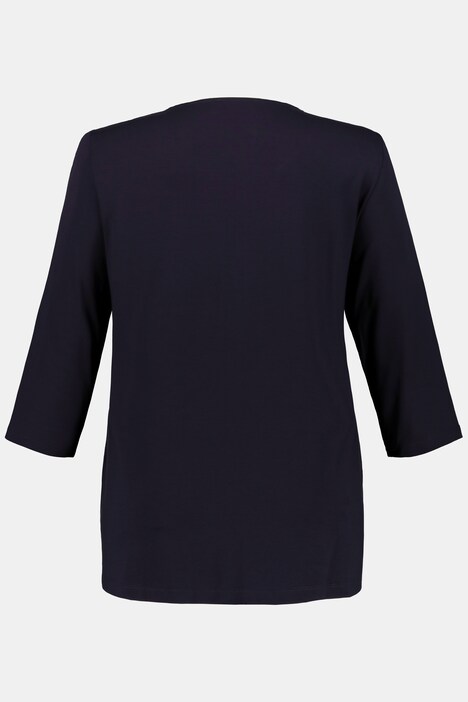 textuur hoeveelheid verkoop Beangstigend 2-in-1 Shirt, open jasje, 3/4 mouwen | T-Shirts | Shirts
