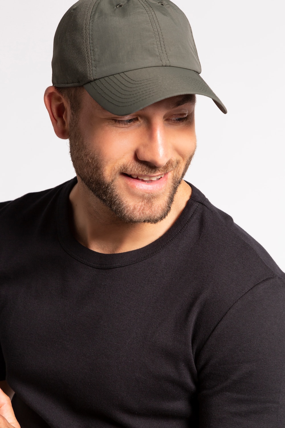 grandes tailles casquette, hommes, vert, taille: one size, polyester, jp1880