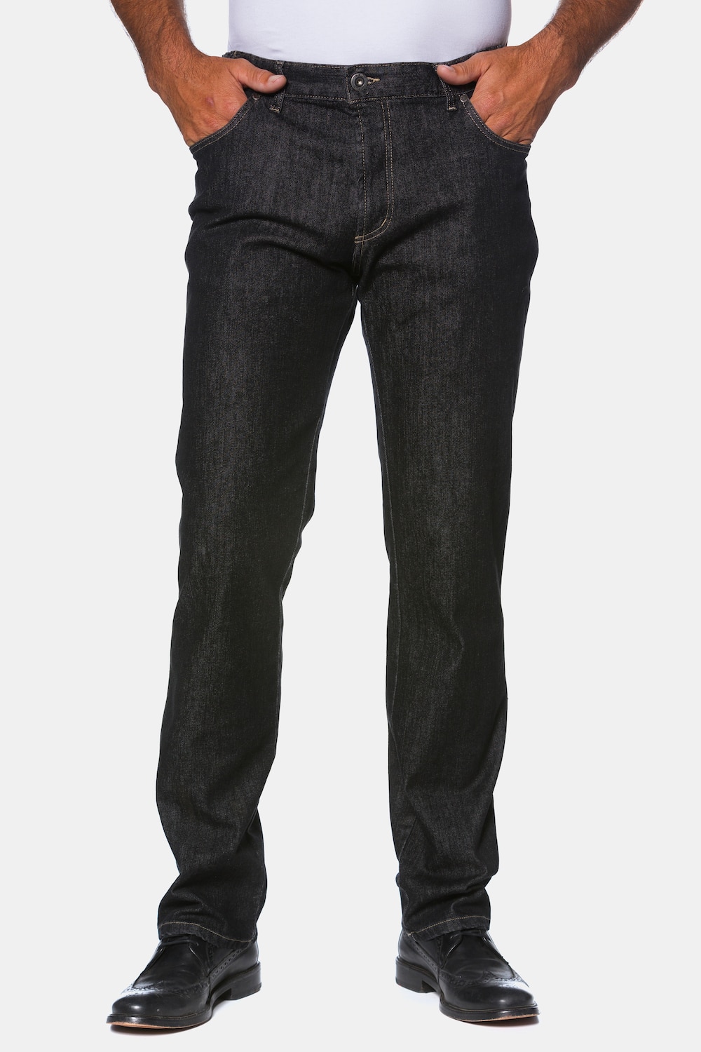 Grote Maten traveller jeans, Heren, zwart, Maat: 28, Katoen, JP1880