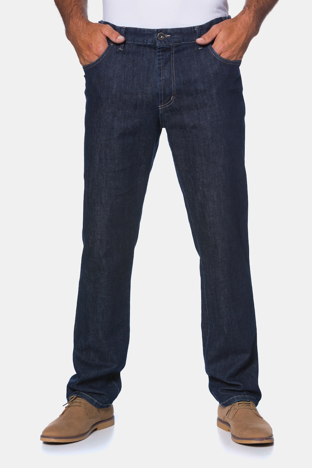 Grote Maten traveller jeans, Heren, blauw, Maat: 30, Katoen, JP1880