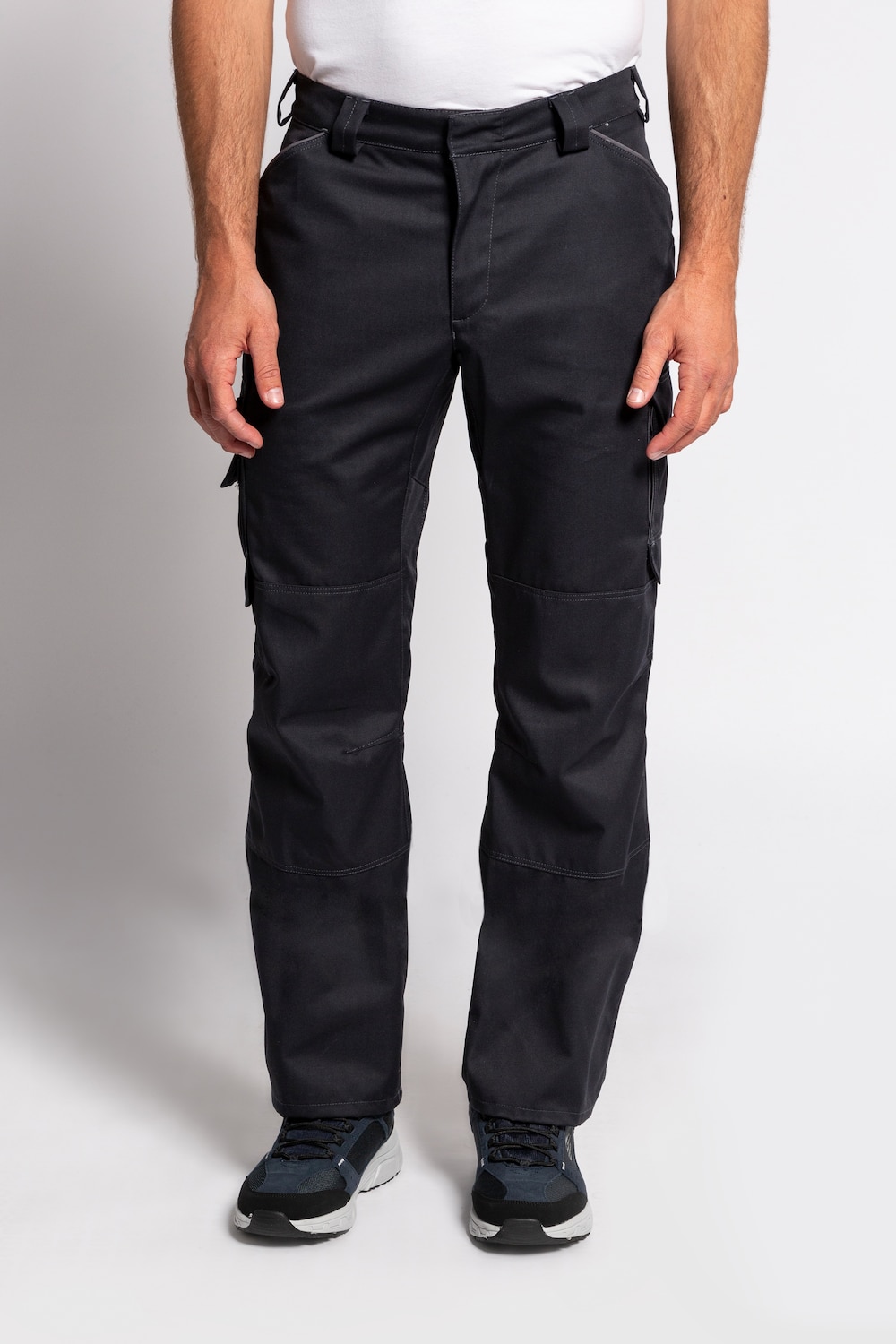 Grandes tailles pantalon cargo, hommes, noir, taille: 56, Coton/Polyester, JP1880
