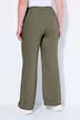 Pantalon en lin Mary. Taille élastique. Jambe droite et large