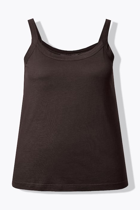 Spaghettitop, Rundhals, Modalmix, ärmellos