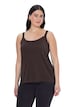 Top se špagetovými ramínky, kulatý výstřih, modalová směs, bez rukávů