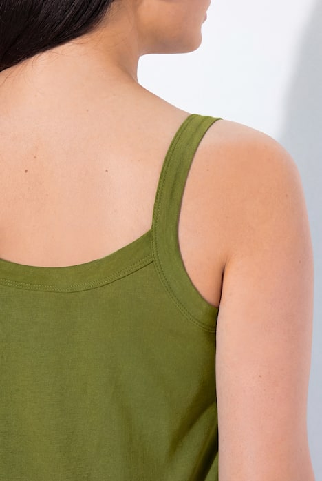 Spaghettitop, Rundhals, Modalmix, ärmellos