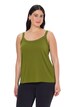 Top se špagetovými ramínky, kulatý výstřih, modalová směs, bez rukávů