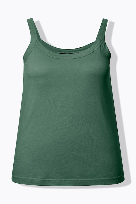 Spaghettitop, Rundhals, Modalmix, ärmellos