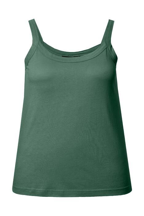 Top se špagetovými ramínky, kulatý výstřih, modalová směs, bez rukávů