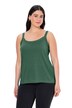Top se špagetovými ramínky, kulatý výstřih, modalová směs, bez rukávů