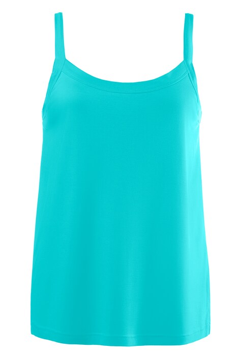 Top se špagetovými ramínky, kulatý výstřih, modalová směs, bez rukávů