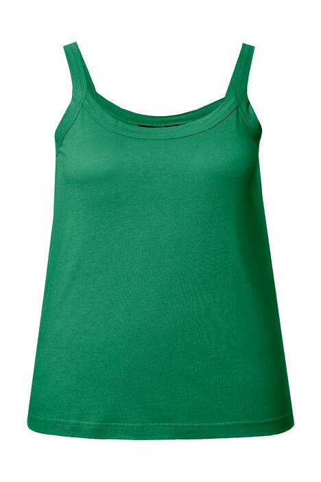 Top se špagetovými ramínky, kulatý výstřih, modalová směs, bez rukávů