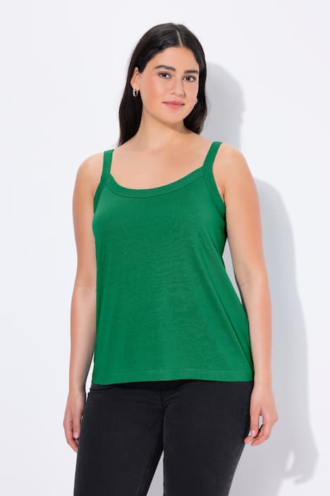 Spaghettitop, Rundhals, Modalmix, ärmellos