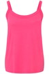 Top se špagetovými ramínky, kulatý výstřih, modalová směs, bez rukávů