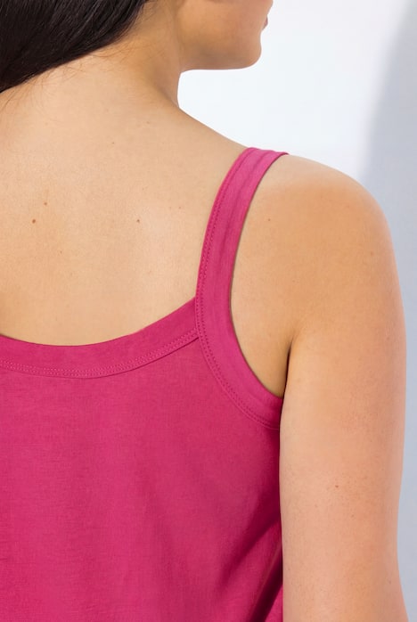 Spaghettitop, Rundhals, Modalmix, ärmellos