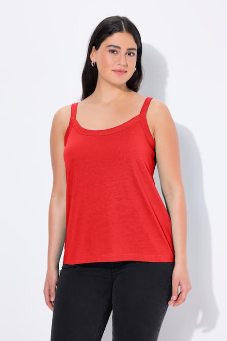 Spaghettitop, Rundhals, Modalmix, ärmellos