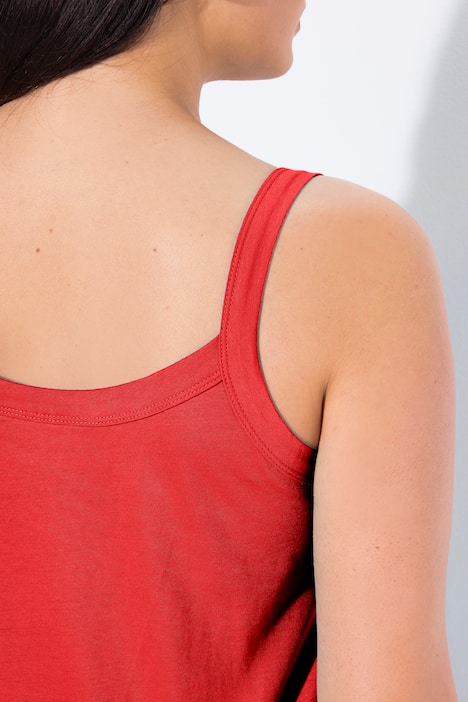 Spaghettitop, Rundhals, Modalmix, ärmellos