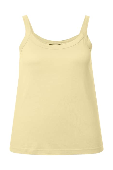 Top se špagetovými ramínky, kulatý výstřih, modalová směs, bez rukávů