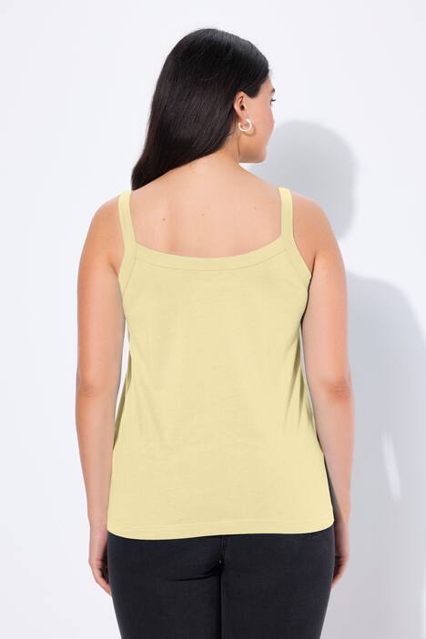 Spaghettitop, Rundhals, Modalmix, ärmellos