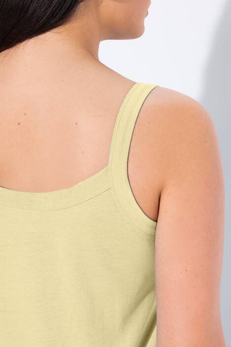 Spaghettitop, Rundhals, Modalmix, ärmellos