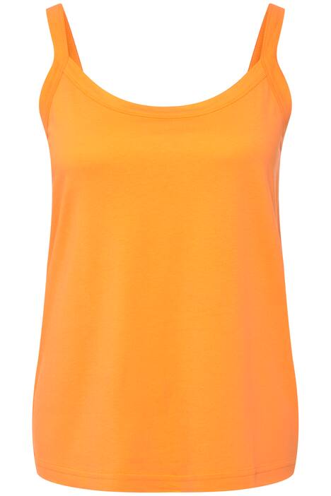 Top se špagetovými ramínky, kulatý výstřih, modalová směs, bez rukávů